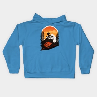 Off-Road Rider Kids Hoodie